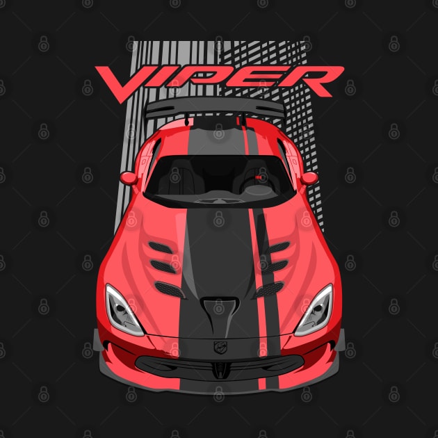 Viper ACR-5thgen-red black by V8social