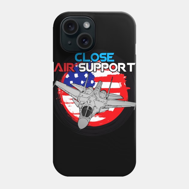 A-10 THUNDERBOLT Phone Case by theanomalius_merch