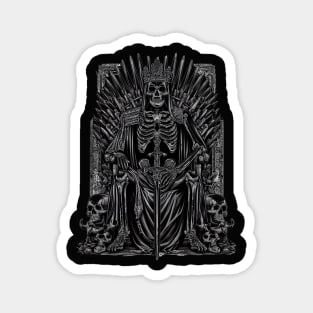 King Of The Throne Magnet