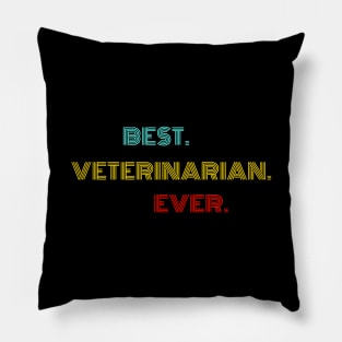 Best Veterinarian Ever - Nice Birthday Gift Idea Pillow