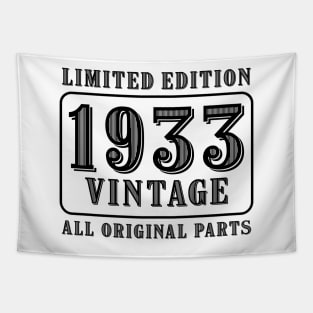 All original parts vintage 1933 limited edition birthday Tapestry