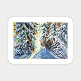 Winter wonderland Magnet