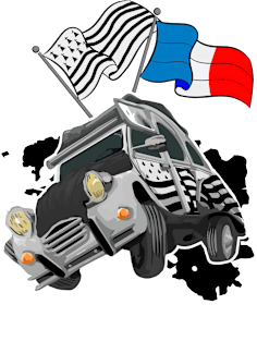 2cv Bretagne Magnet