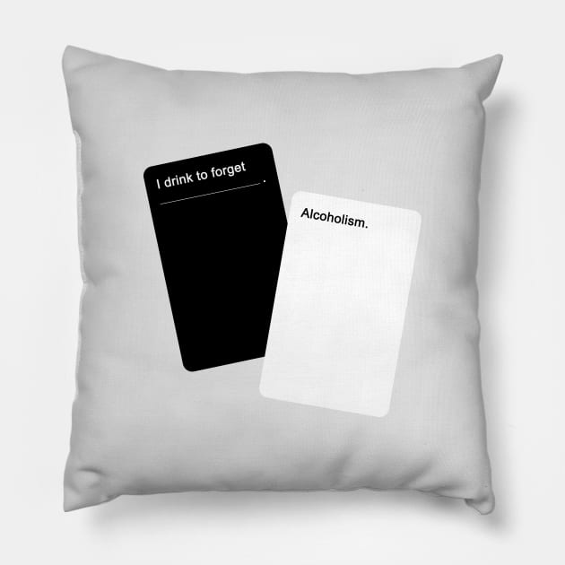 Cards Against Humanity Pillow by honeydesigns