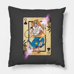 Disco Dazzler Queen of Clubs Pillow