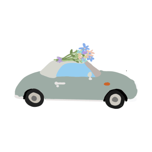 Flower car T-Shirt