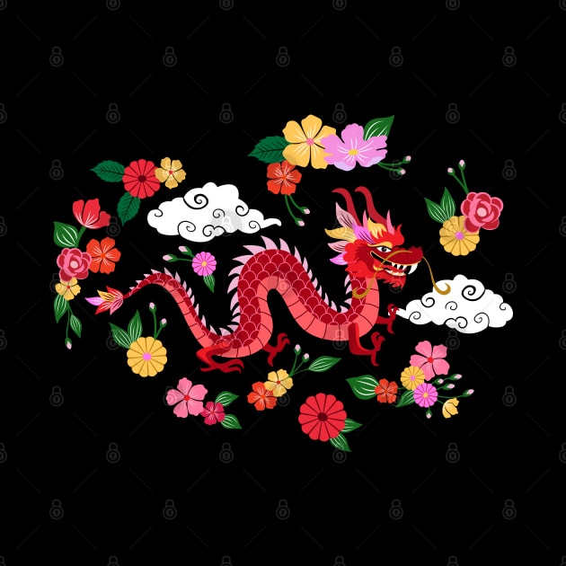 Year of the Dragon - Asian Dragon by Jennifer Ladd