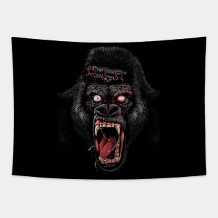 Zombie Gorilla Tapestry