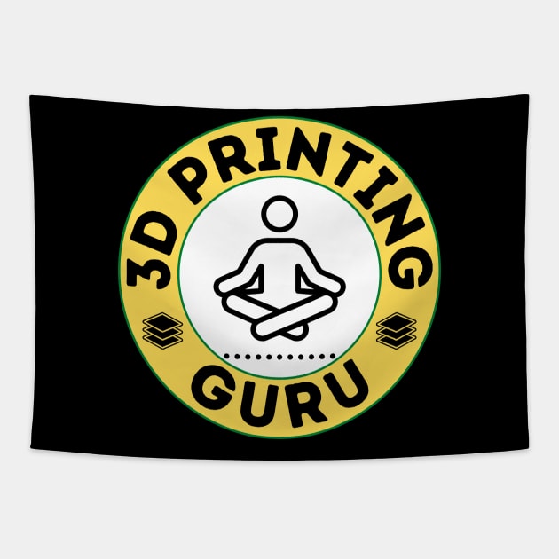 3D Printing Guru Tapestry by ZombieTeesEtc