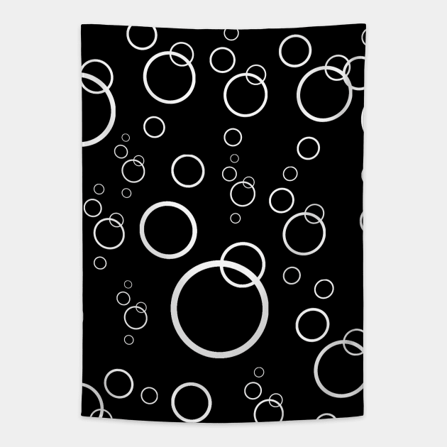 circles and balls pattern Tapestry by SAMUEL FORMAS