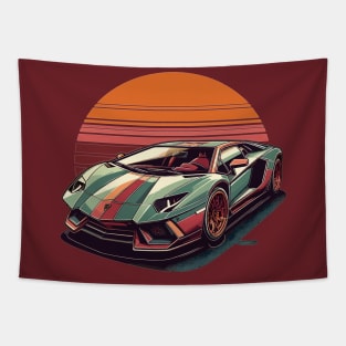 Lamborghini aventador Tapestry