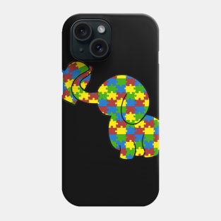 Elephant Autism Awareness T Shirt Phone Case