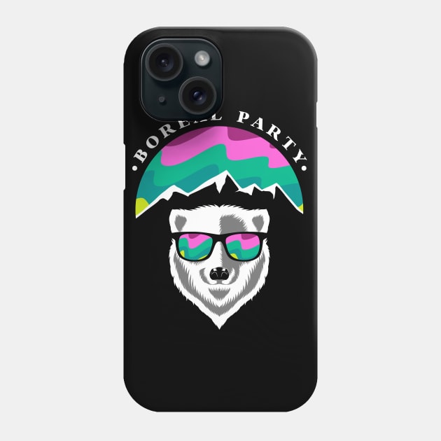 Boreal Party Phone Case by Sachpica