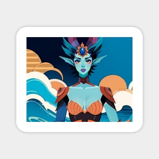 Kiora  - Pop Art Planeswalkers Magnet