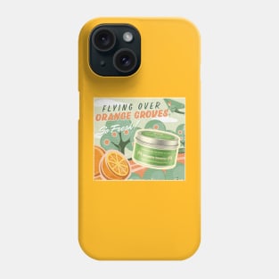 Flying Over Orange Groves by Magic Candle Company Phone Case