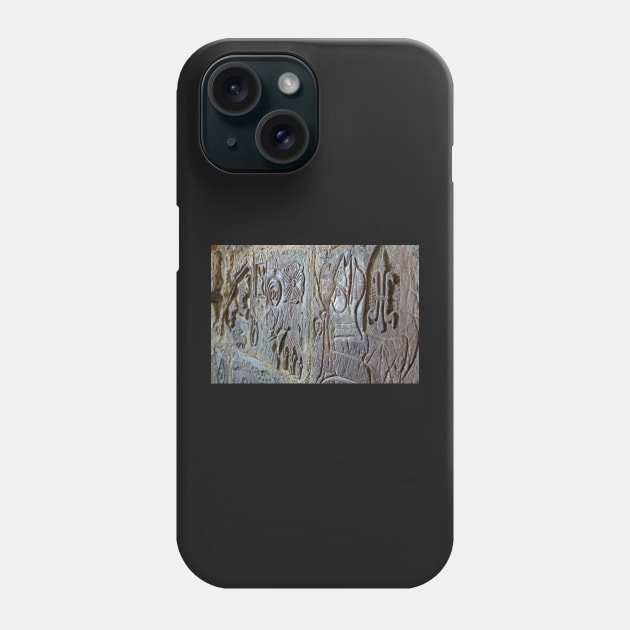 15th Century Wall Carvings Phone Case by Furtographic