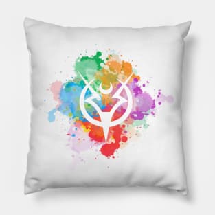 Shepard Splatter Colours Paint Pillow