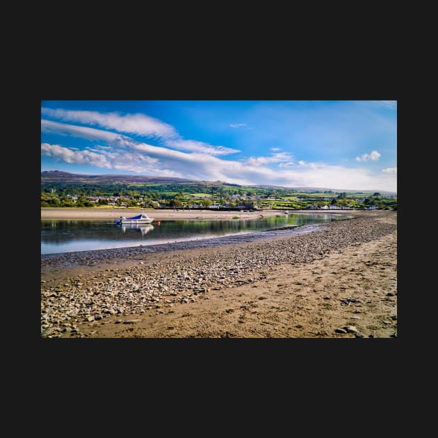 River Boat - Landscape Scenery - Newport Beach, Pembrokeshire by Harmony-Mind