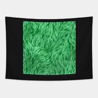 Green Fur Design Tapestry