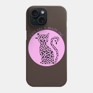 Cats Are A-Maze-ing Maze T-Shirt Phone Case