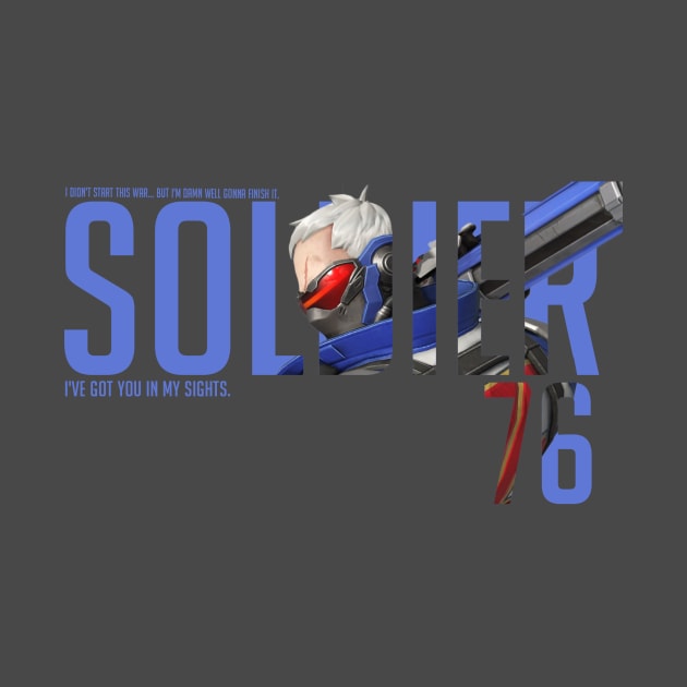 Soldier: 76 - Overwatch by Rendi_the_Graye