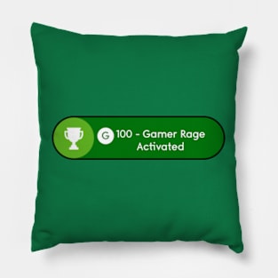 Gamer Rage Achievement Pillow