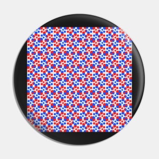 pop art polka dot pattern Pin