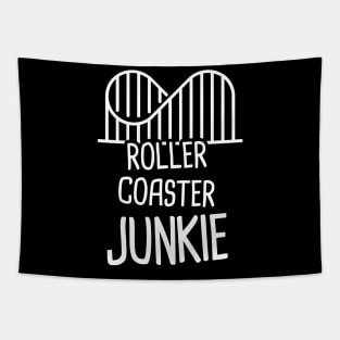 Roller Coaster Theme Park Thrill Ride Tapestry