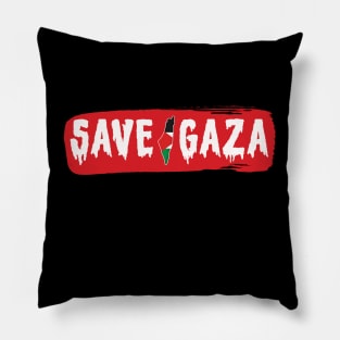 SAVE GAZA Pillow