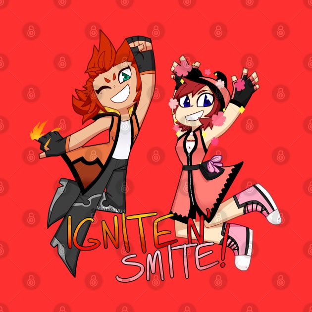 Lea and Kairi- Ignite N' Smite! by VenaCoeurva