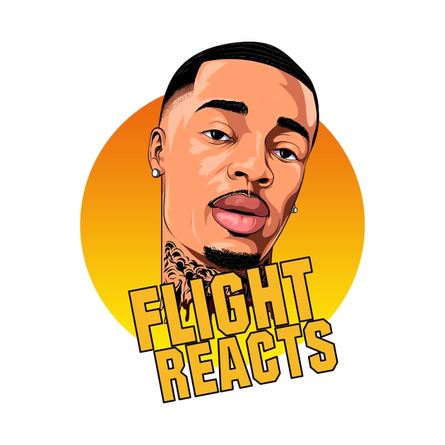 Animated Design Flight Reacts by BanyakMau