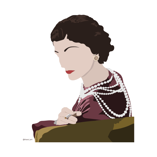 Coco Chanel by itsaulart