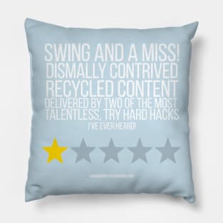 Swing and Miss Pillow