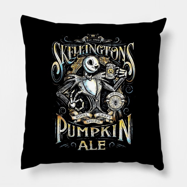 Pumpkin Ale Pillow by Shareh's Designs 