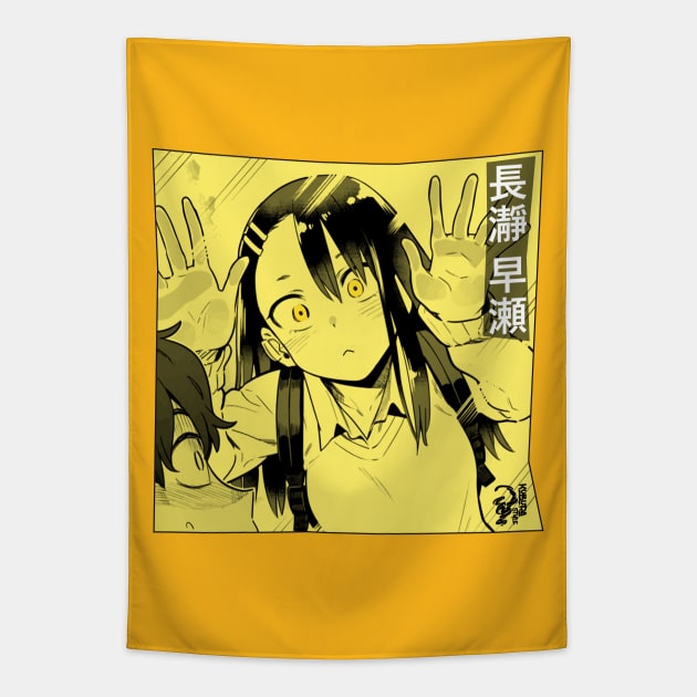 NagatoroandSenpai Tapestry by Koburastyle