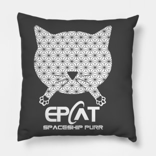 EPCAT - Spaceship Purr EPCOT Pillow