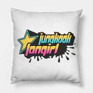 BTS bangtan Jeon Jungkook fangirl typography text army | Morcaworks Pillow