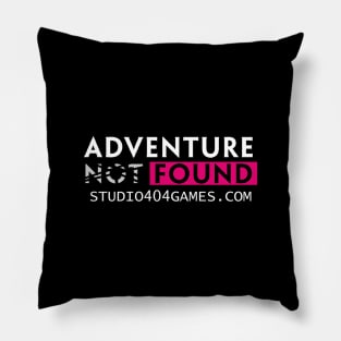 Adventure Not Found URL Pillow