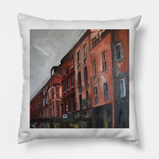 London Street Scene Pillow