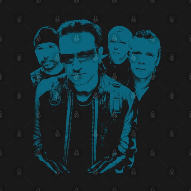 U2 // Aesthetics Design Style by Number 17 Paint