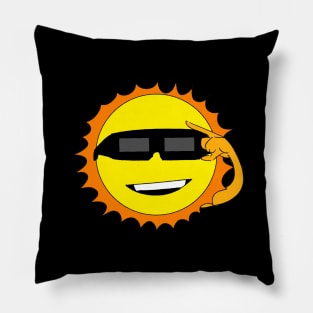 animated sun Pillow