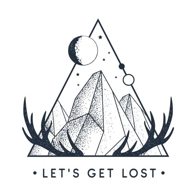 Let's Get Lost. Geometric Style by SlothAstronaut