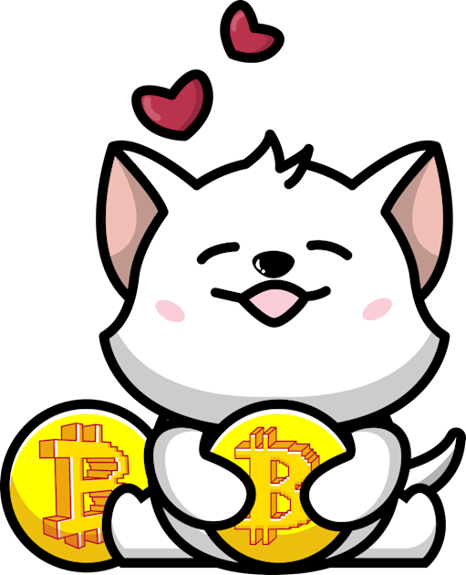 cute huging bitcoin Kids T-Shirt by fflat hds