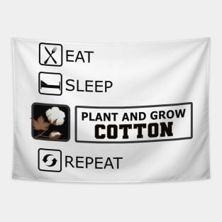 Cotton Farmer - Plant and grow cotton Tapestry