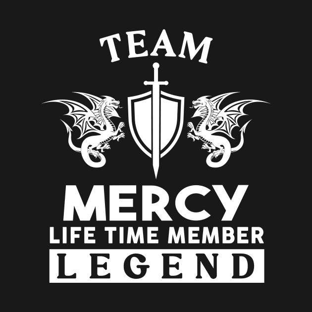 Mercy Name T Shirt - Mercy Life Time Member Legend Gift Item Tee by unendurableslemp118