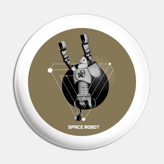 Space robot minimalism Pin by ZCardula