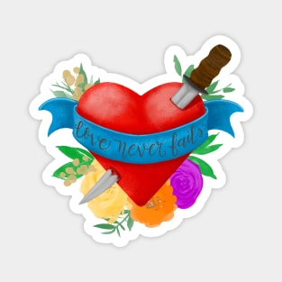 Love Never Fails Magnet