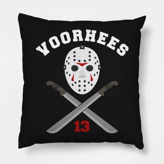 Jason Voorhees - Friday the 13th Pillow by cpt_2013