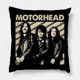 Motorhead Madness Faces Of Metal In High Octane Shots Pillow