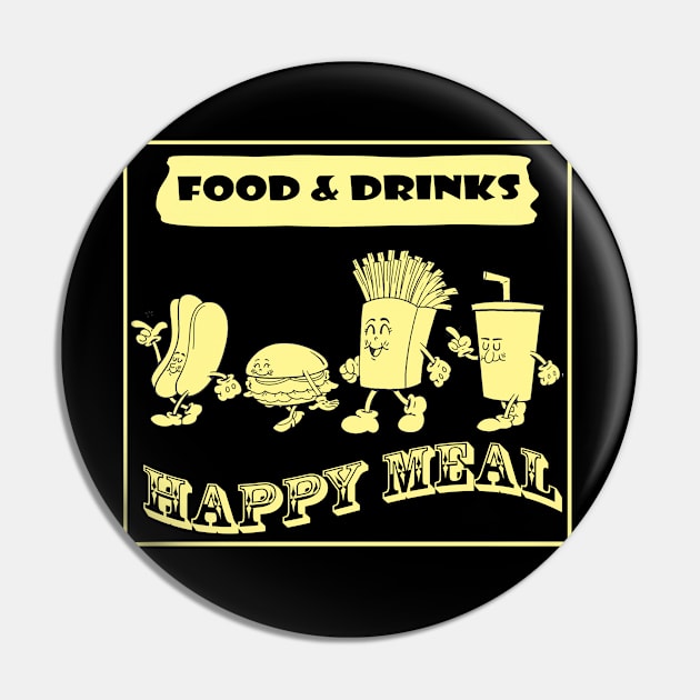 Happy Meal Pin by DugglDesigns